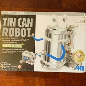 Tin Can Robot- DIY Science Construction STEM Toy for Kids & Teens